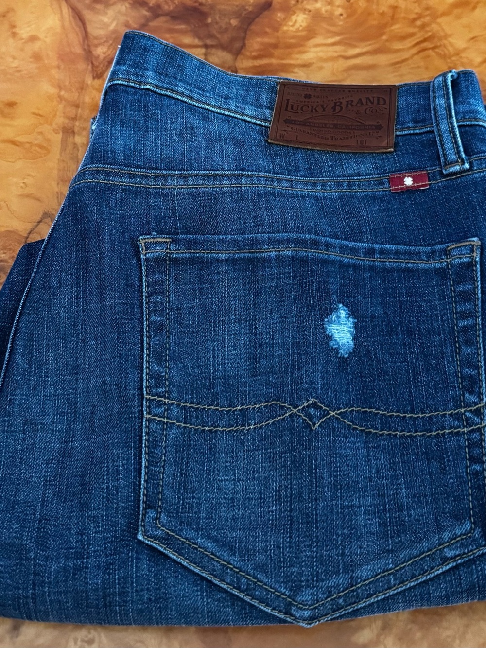 Lucky Brand 110 Skinny Dark Blue Men’s Jeans 36/32